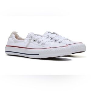 White size 7 WOMEN'S CONVERSE CHUCK TAYLOR ALL STAR SHORELINE SNEAKERS